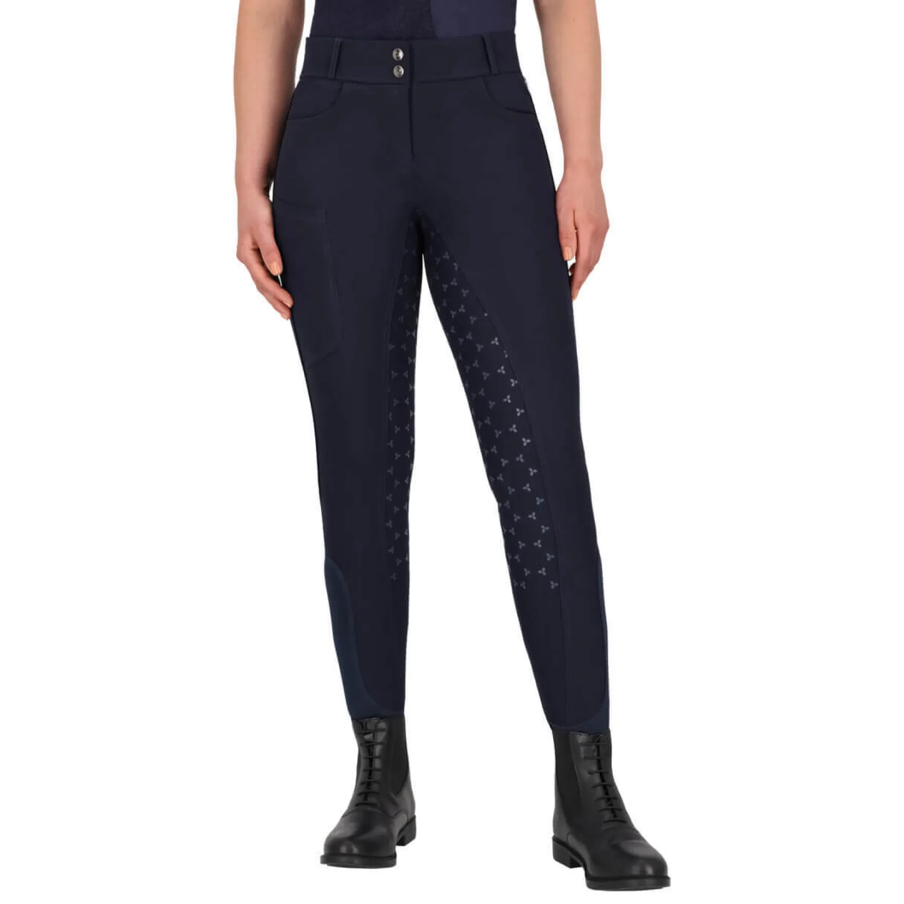 Reithose Damen Aubree FS26, Vollbesatz, Full-Grip, High Waist