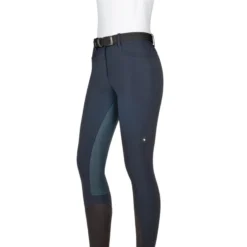 Reithose Damen Berklek, Vollbesatz, Lederbesatz