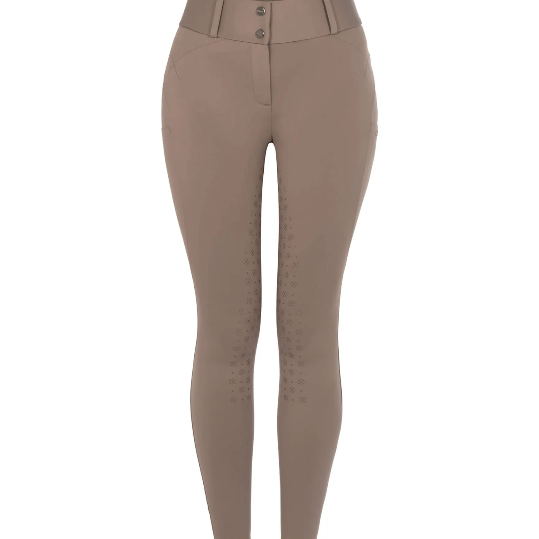 Reithose Damen CAVALCANDERA Grip Mobile FS26, Vollbesatz, Full-Grip, High Waist