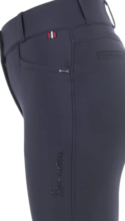 Reithose Damen CAVALCHARLET Grip HW25, Vollbesatz, Full-Grip