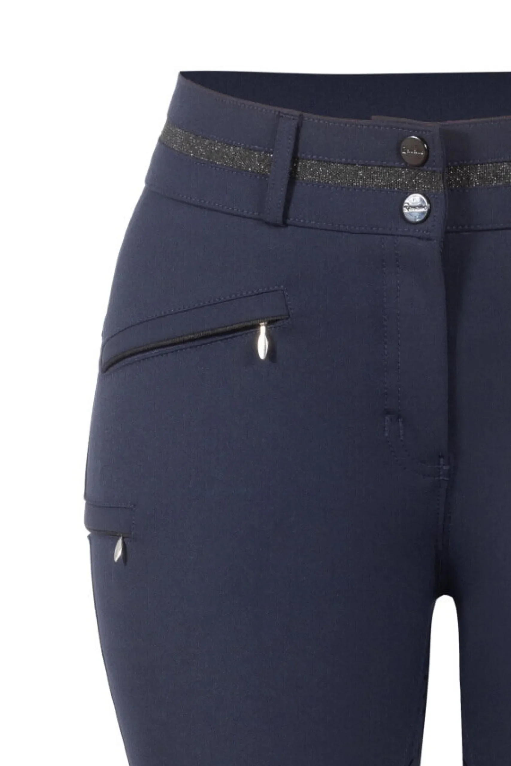 Reithose Damen CAVALCLARA Grip, Vollbesatz, Full-Grip