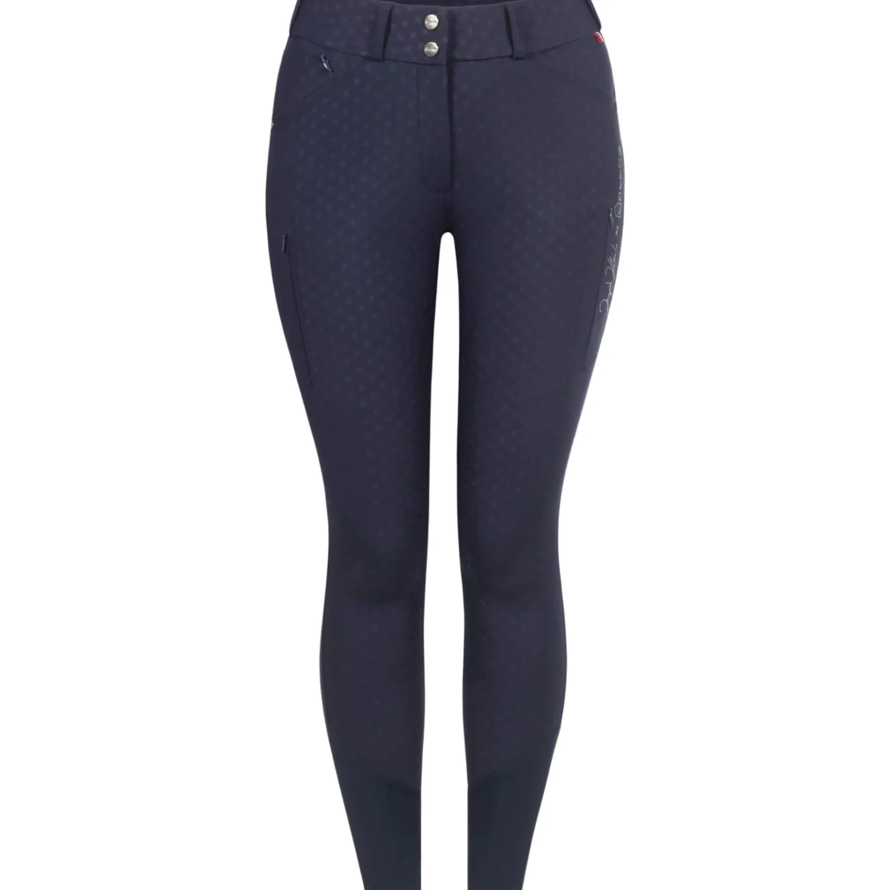 Reithose Damen CAVALKARA Grip Mobile Ingrid Klimke, Vollbesatz, Full-Grip
