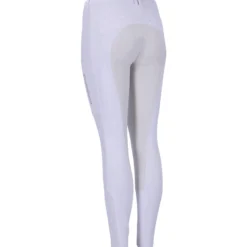 Reithose Damen Celine, Vollbesatz, Lederbesatz, Kunstleder