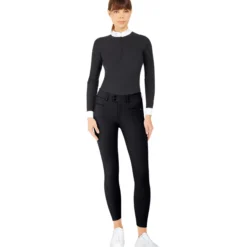 Reithose Damen Chloe, Knee-Grip, Kniebesatz