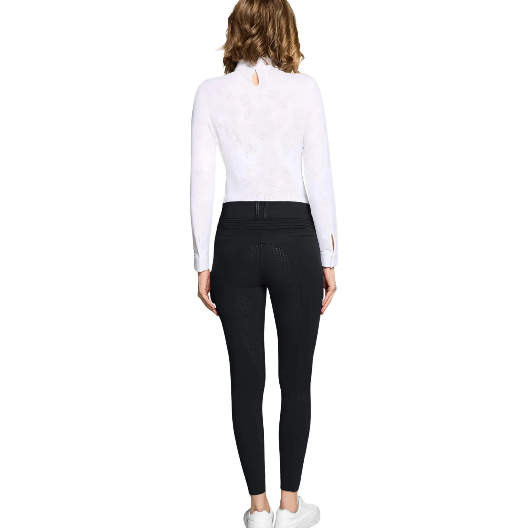 Reithose Damen Clara Air FS26, Vollbesatz, Full-Grip, High Waist, UV-Schutz