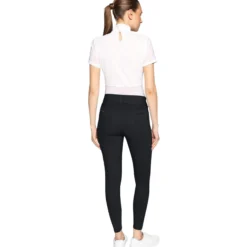 Reithose Damen Clara Premium FS26, Vollbesatz, Full-Grip, High Waist, UV-Schutz