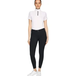 Reithose Damen Clara Premium FS26, Vollbesatz, Full-Grip, High Waist, UV-Schutz