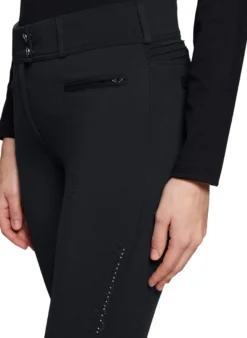 Reithose Damen Clara Winter HW25, Vollbesatz, Full-Grip, High Waist, Winterreithose