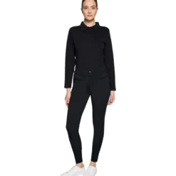 Reithose Damen Clara Winter HW25, Vollbesatz, Full-Grip, High Waist, Winterreithose