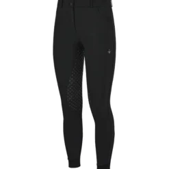 Reithose Damen CLD Mid Rise, Vollbesatz, Full-Grip