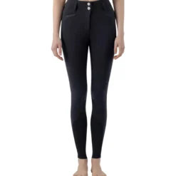 Reithose Damen Crystalef, Vollbesatz, Full-Grip, High Waist