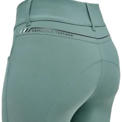 Reithose Damen CT Dash High Waist FS23, Kniebesatz, Knee-Grip