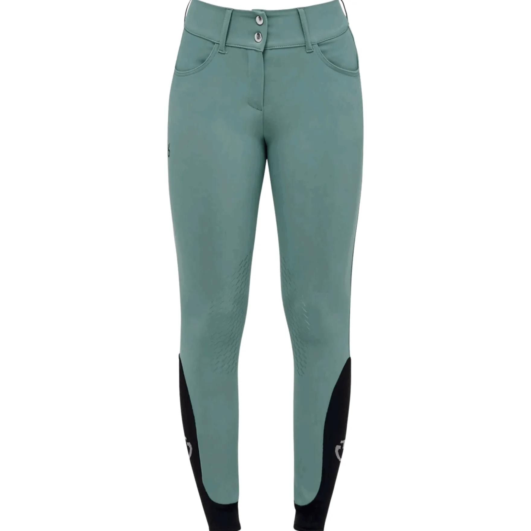 Reithose Damen CT Dash High Waist FS23, Kniebesatz, Knee-Grip