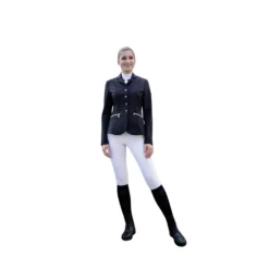 Reithose Damen Detroit, Vollbesatz, Full-Grip, High Waist