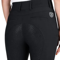 Reithose Damen Dry Ride Classic, Vollbesatz, Full-Grip, Winterreithose, wasserdicht