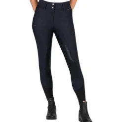 Reithose Damen Dry Ride Classic, Vollbesatz, Full-Grip, Winterreithose, wasserdicht