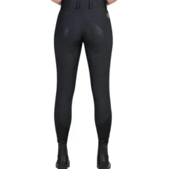 Reithose Damen Dry Ride Classic, Vollbesatz, Full-Grip, Winterreithose, wasserdicht