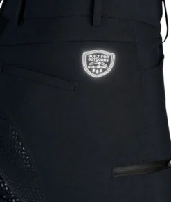 Reithose Damen Dry Ride Classic, Vollbesatz, Full-Grip, Winterreithose, wasserdicht