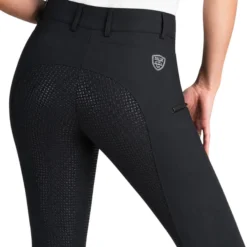 Reithose Damen Dry Ride Jodhpur, Vollbesatz, Full-Grip, Winterreithose, wasserdicht