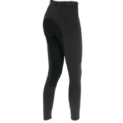 Reithose Damen Economic, Vollbesatz, Lederbesatz, Kunstleder
