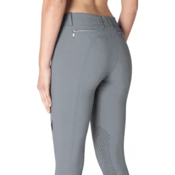 Reithose Damen Eqash Glitzersteine, Kniebesatz, Knee-Grip