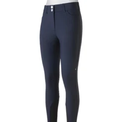 Reithose Damen Eqcusmakh FS26, Kniebesatz, Knee-Grip, High Waist
