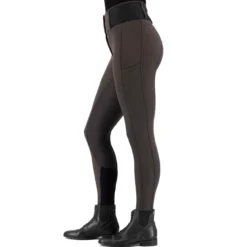 Reithose Damen ESAthletic leanline HW24, Vollbesatz, Full-Grip, Winterreithose
