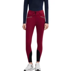 Reithose Damen Hailey High Waist HW25, Winterreithose, Vollbesatz, Full-Grip