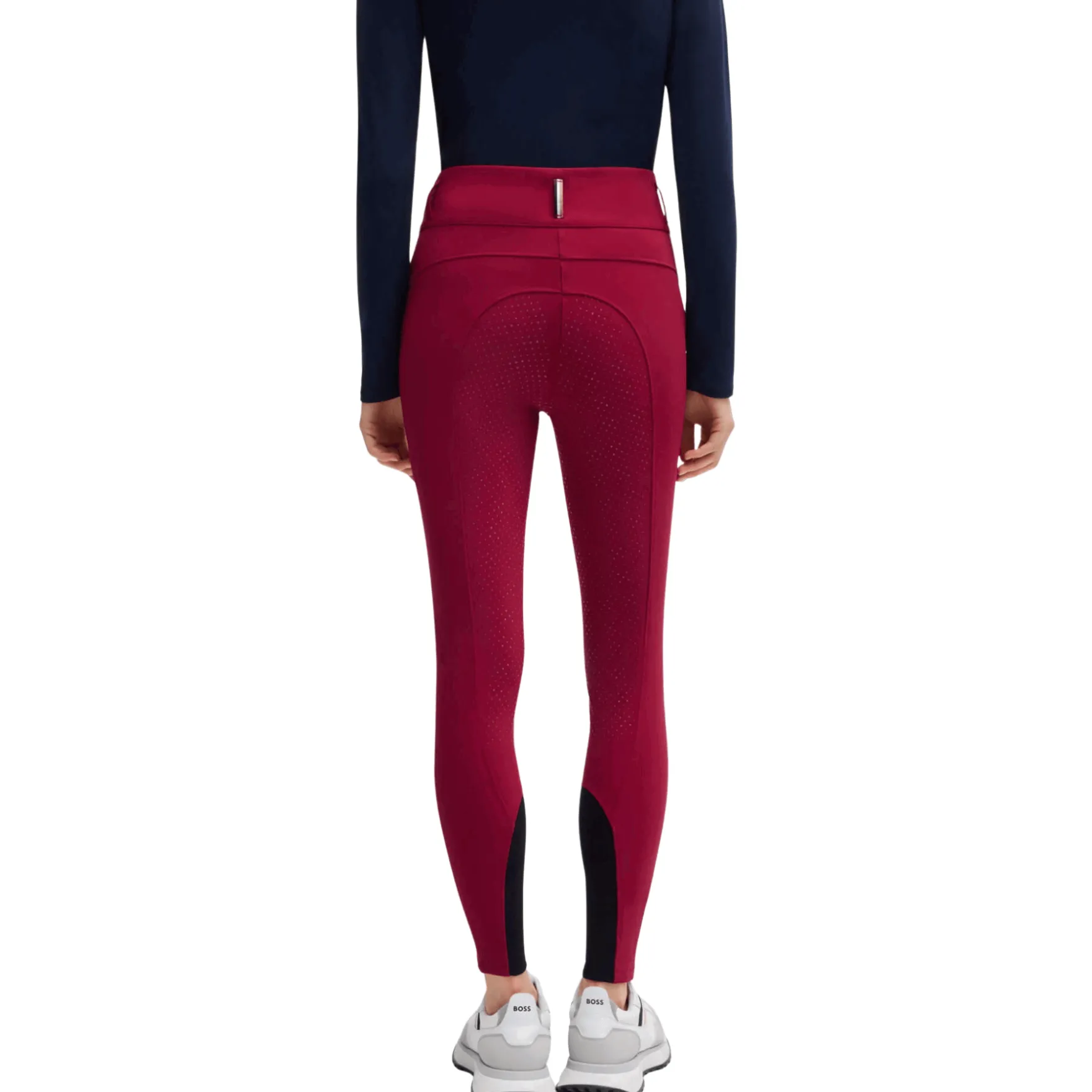 Reithose Damen Hailey High Waist HW25, Winterreithose, Vollbesatz, Full-Grip