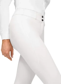 Reithose Damen Helena FS25, High Waist, Kniebesatz, Knee-Grip