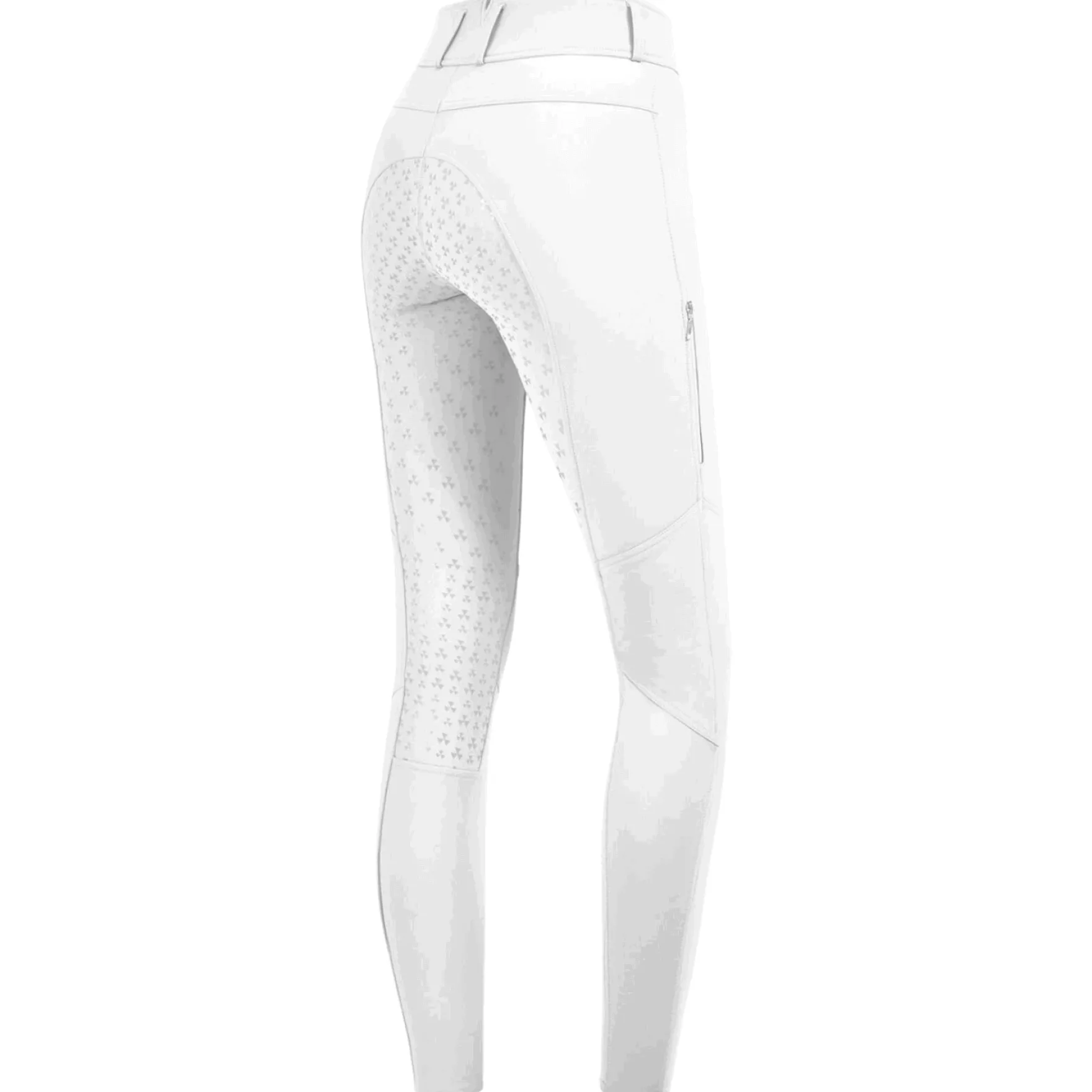 Reithose Damen Hella, High Waist, Vollbesatz, Full-Grip