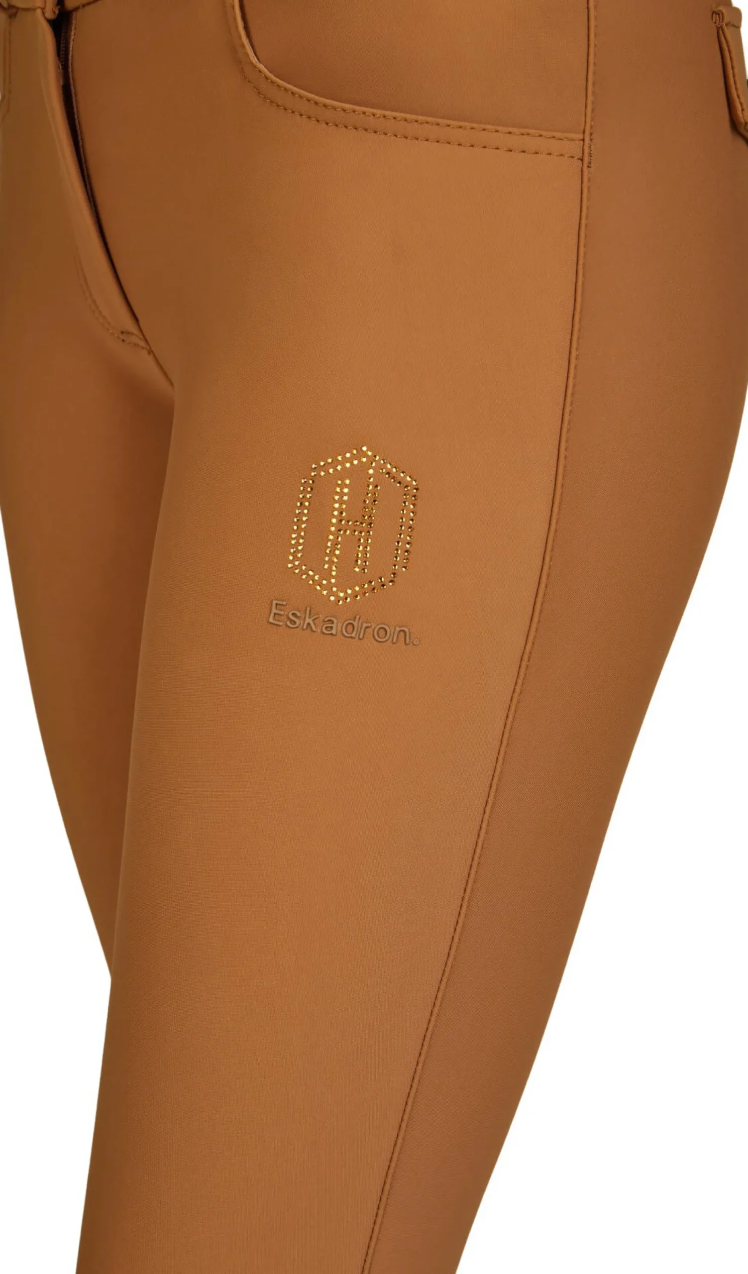Reithose Damen Heritage Fanatics 24/25, Vollbesatz, Full-Grip