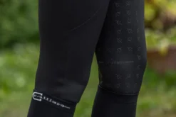 Reithose Damen High Waist, Vollbesatz, Full-Grip