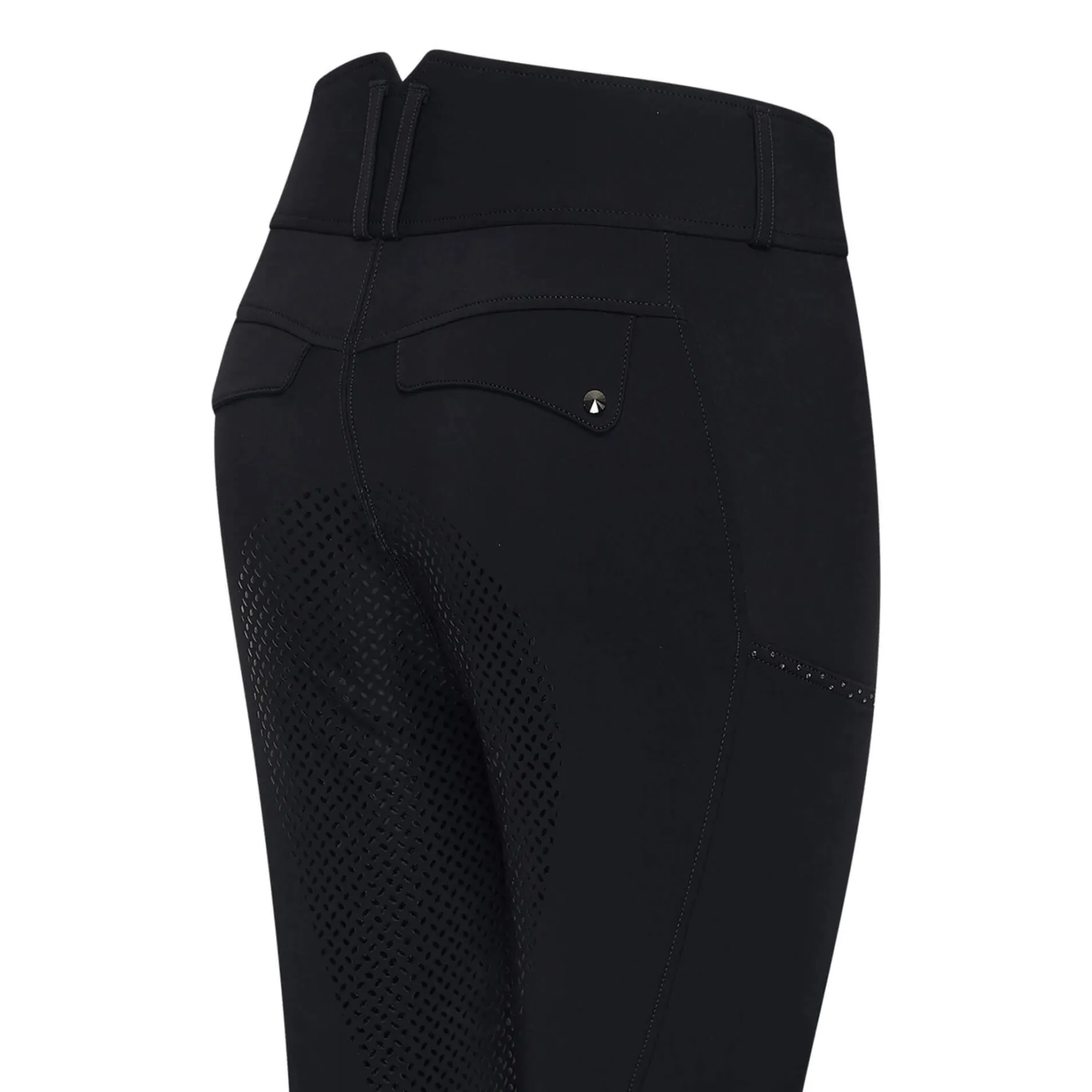 Reithose Damen IRHBliss, Vollbesatz, Full-Grip, Winterreithose