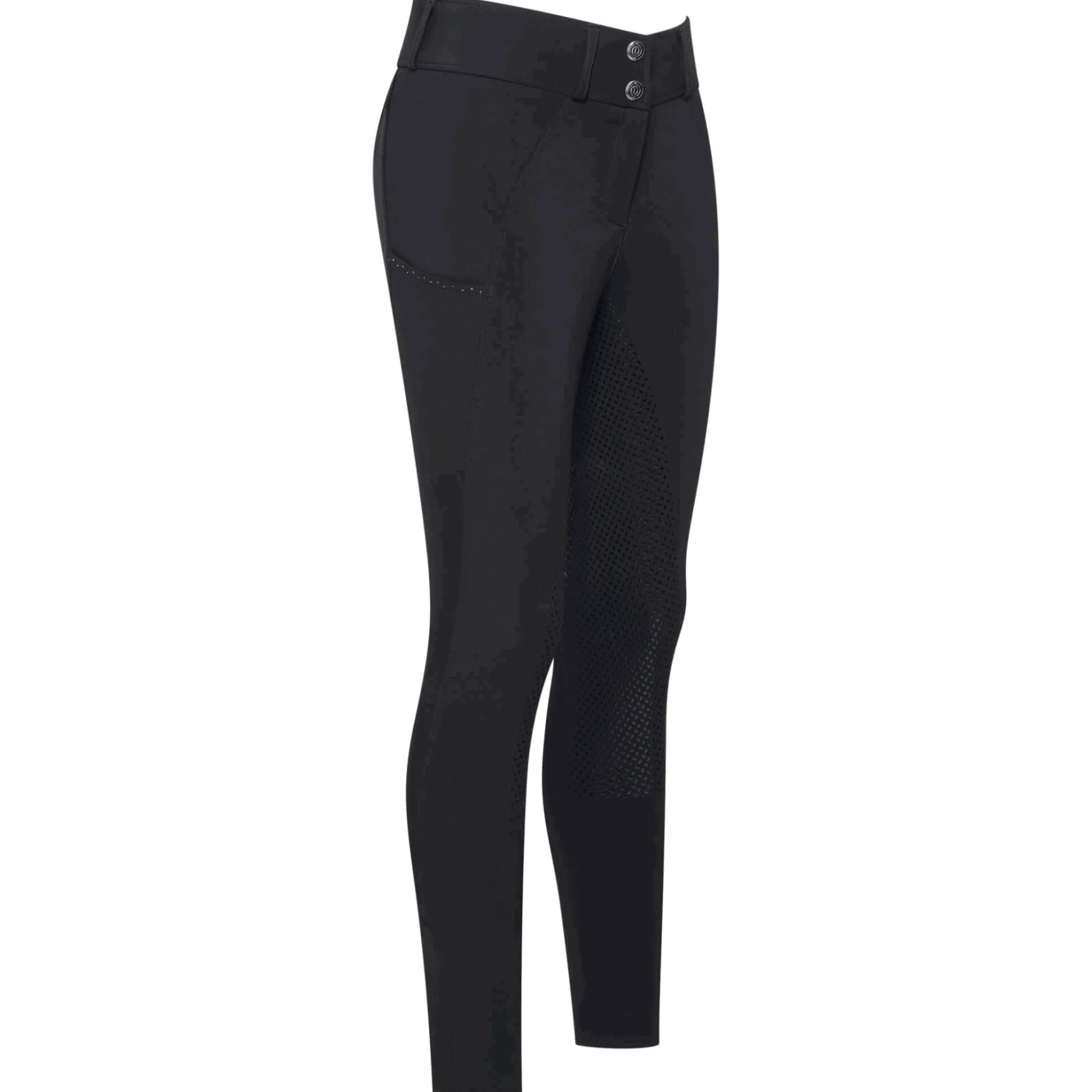 Reithose Damen IRHBliss, Vollbesatz, Full-Grip, Winterreithose