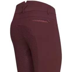 Reithose Damen IRHEl Capone High Waist, Vollbesatz, Full-Grip