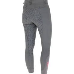 Reithose Damen Janne x PinkRibbon, Vollbesatz, Full-Grip