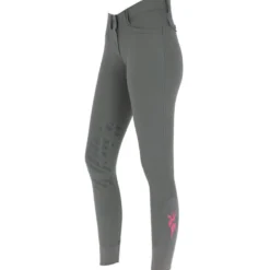 Reithose Damen Janne x PinkRibbon, Kniebesatz, Knee-Grip