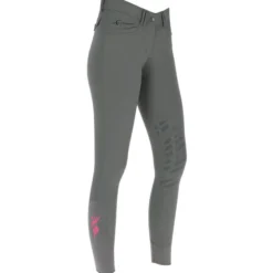 Reithose Damen Janne x PinkRibbon, Kniebesatz, Knee-Grip