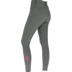 Reithose Damen Janne x PinkRibbon, Kniebesatz, Knee-Grip