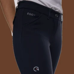 Reithose Damen Jumping PT Breeches, Kniebesatz, Knee-Grip