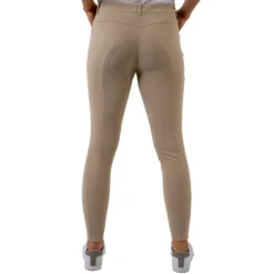Reithose Damen Jumping VB Breeches, Kniebesatz, Knee-Grip