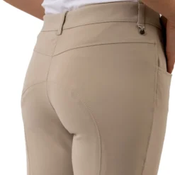 Reithose Damen Jumping VB Breeches, Kniebesatz, Knee-Grip