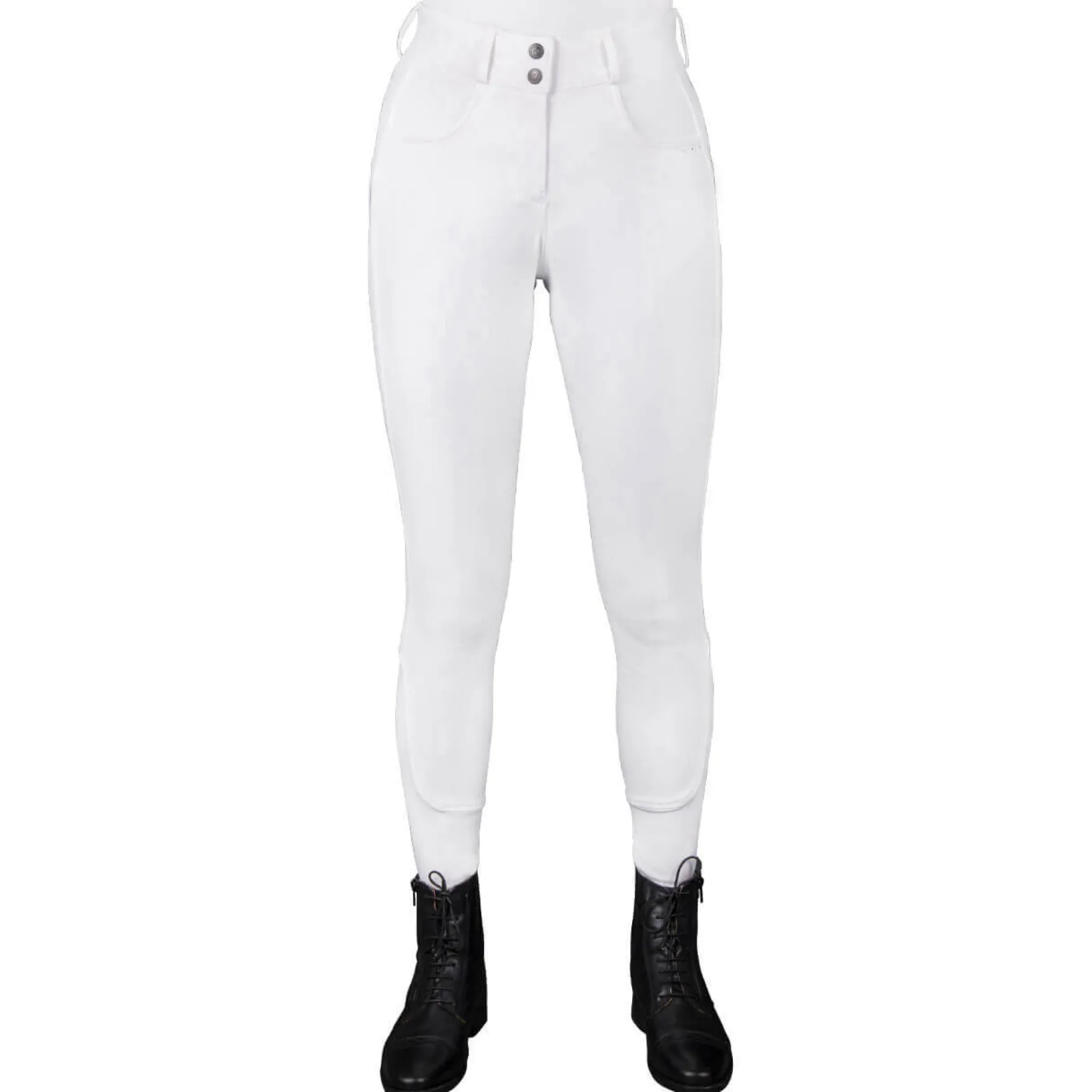 Reithose Damen Kae, Vollbesatz, Winterreithose, High Waist, Full-Grip