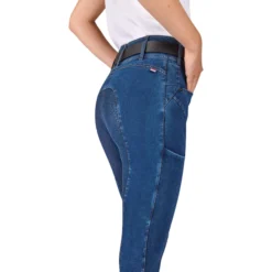 Reithose Damen KLKayce H-Shape FS26, Vollbesatz, Full-Grip, Jeansreithose