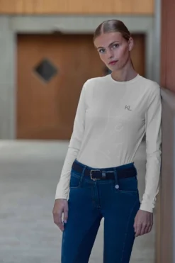 Reithose Damen KLKayce H-Shape FS26, Vollbesatz, Full-Grip, Jeansreithose