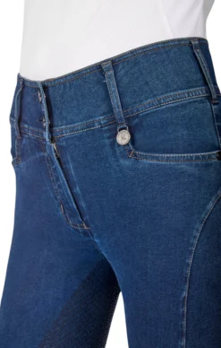 Reithose Damen KLKayce H-Shape FS26, Vollbesatz, Full-Grip, Jeansreithose