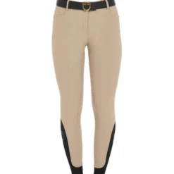 Reithose Damen, Kniebesatz, Knee-Grip