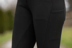Reithose Damen LS HW25, Vollbesatz, Kunstlederbesatz