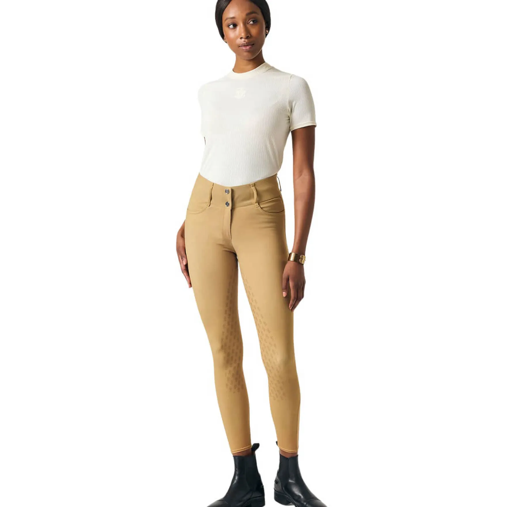 Reithose Damen Martina FS25, Vollbesatz, Full-Grip